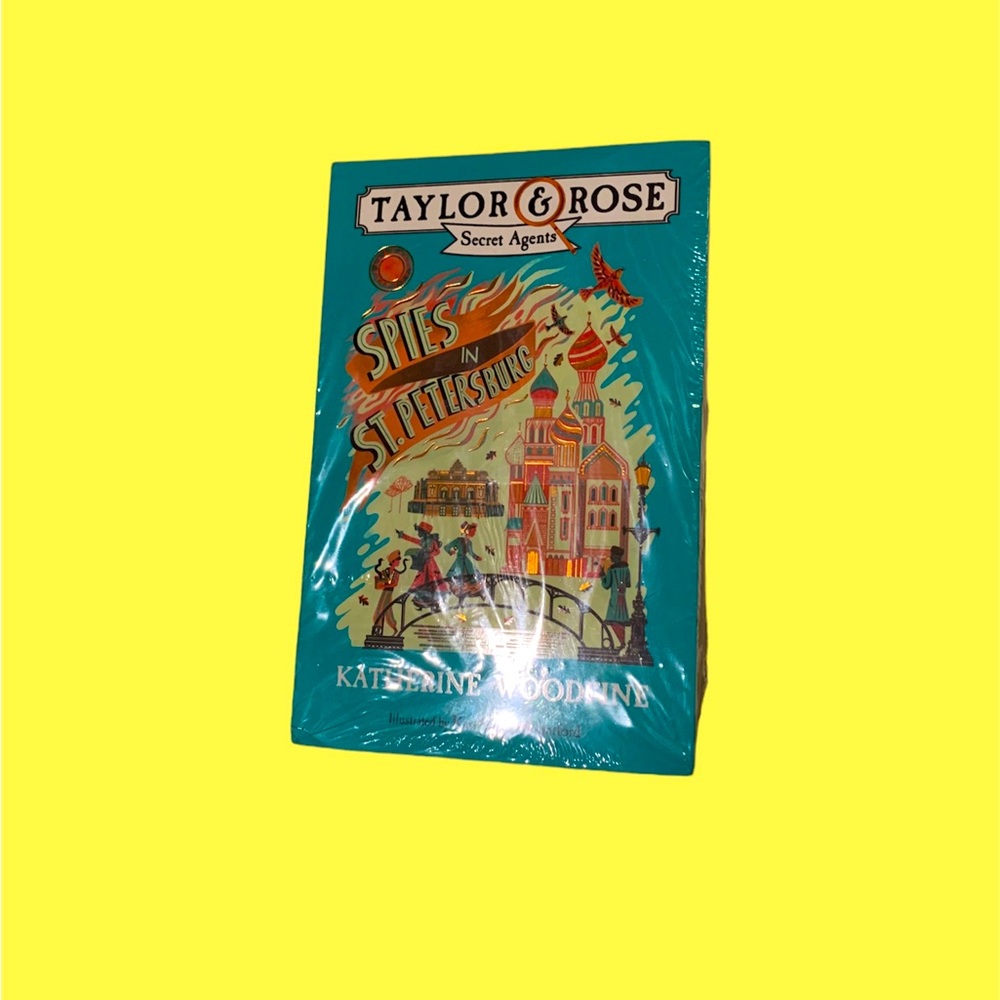 Taylor & Rose Secret Agents by Katherine Woodfine . 3 book set . New in wrap